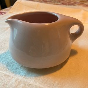 Vintage MCM Russel Wright Iroquois pale pink cream pitcher
